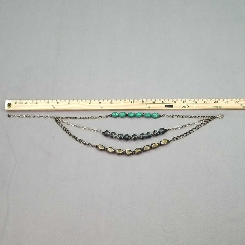 Elegant Multi-Color Statement Necklace - Picture 8 of 12